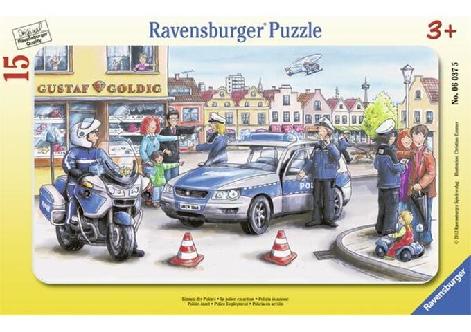 Ravensburger Pz. Einsatz der Polizei 15T.