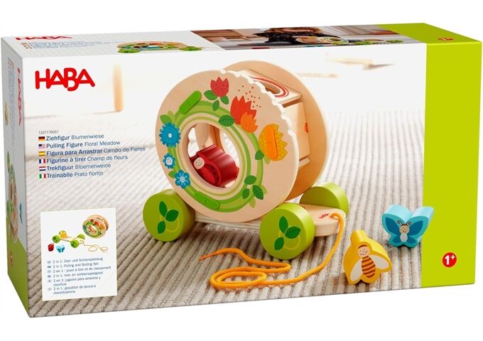 Haba Ziehfigur Blumenwiese