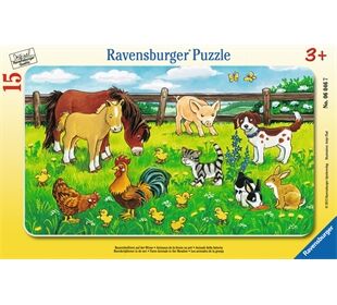 Ravensburger Pz. Bauernhoftiere auf der Wiese 15T