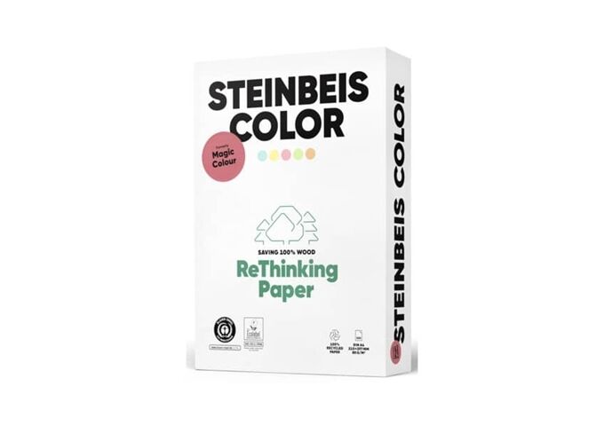 STEINBEIS Kopierpapier MagicColour A4 80g 500BL gl