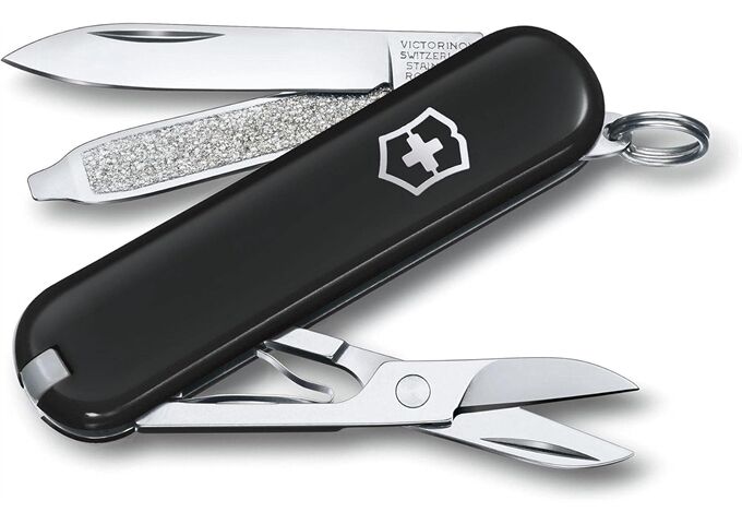 Victorinox Classic SD, 58 mm, Dark Illusion