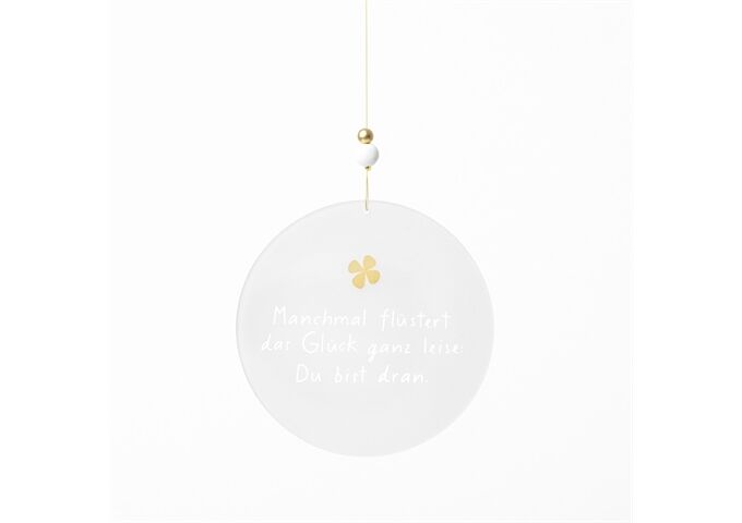  Glaspoesie Manchmal flüstert D.15cm