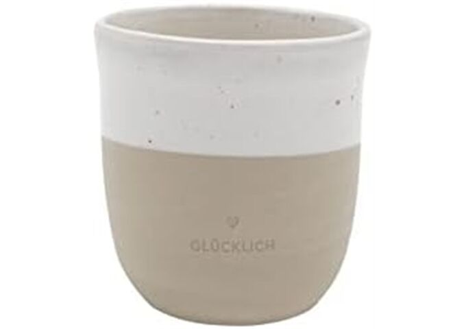 Eulenschnitt Becher Glücklich