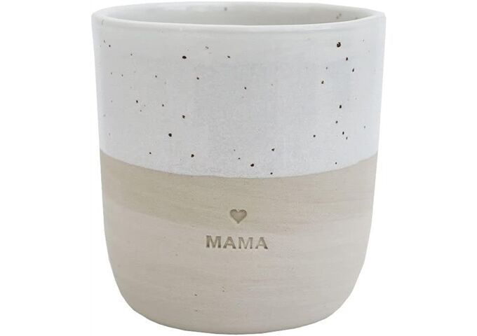 Eulenschnitt Becher Mama