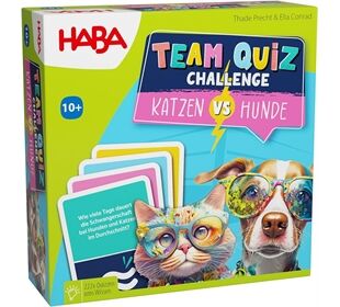 Haba Team Quiz Challenge – Katzen vs. Hunde