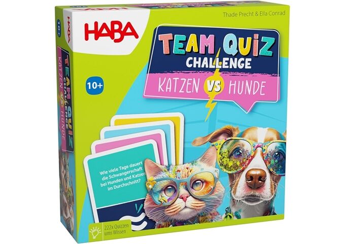Haba Team Quiz Challenge – Katzen vs. Hunde