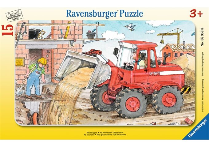 Ravensburger Pz. Mein Bagger 15T.
