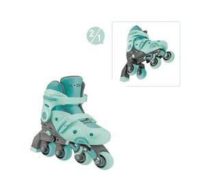 Globber GLOBBER Skates 2in1 mint, Gr.26-29