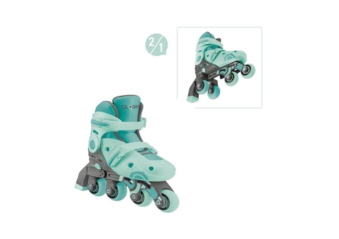 Globber GLOBBER Skates 2in1 mint, Gr.26-29