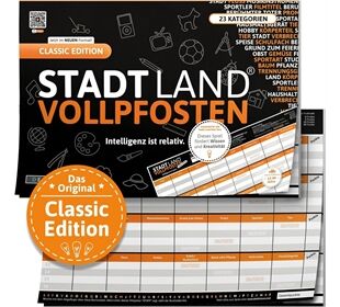 Denkriesen STADT LAND VOLLPFOSTEN Classic A4