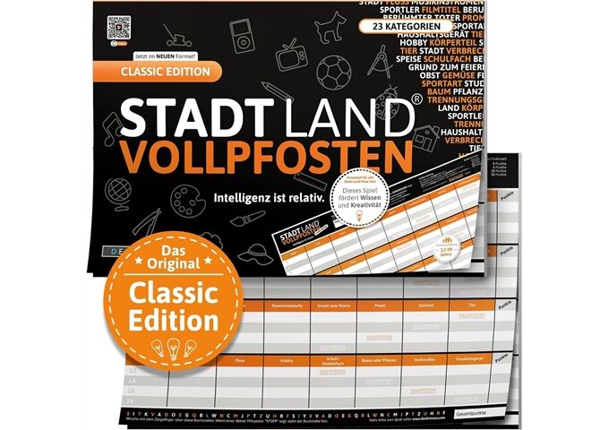 Denkriesen STADT LAND VOLLPFOSTEN Classic A4