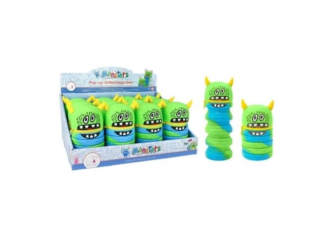 bb Klostermann Stiftemappe Pop-Up Monster Im Display (1
