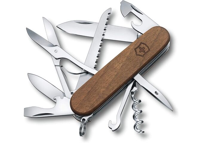 Victorinox Huntsman Wood, 91 mm, braun