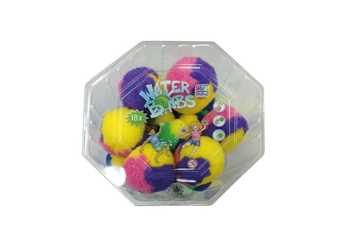 Happy People Spielball Soft-Wasserbombe 18ST sortiert