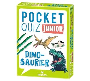 MOSES Pocket Quiz Junior Dinosaurier