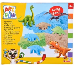 Simba A&F Spielsand Set Dinosaurier