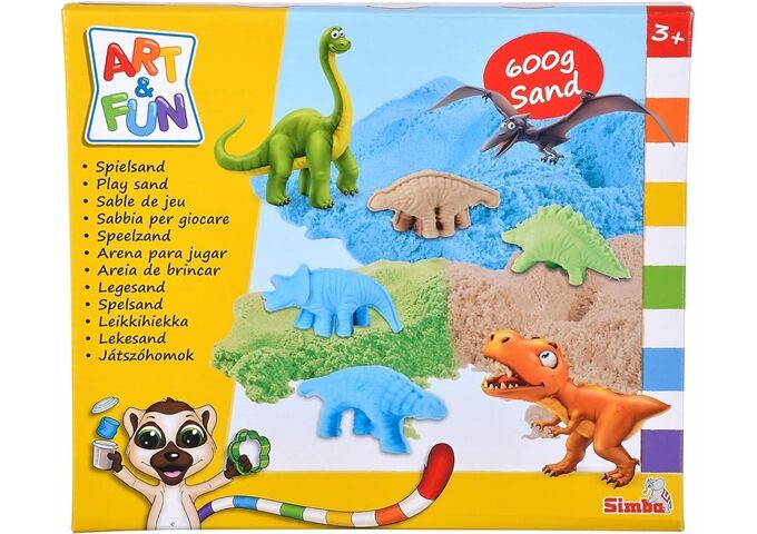Simba A&F Spielsand Set Dinosaurier