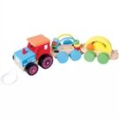 Spielmaus SpielMaus Nachziehtraktor mit 2 Anhänger