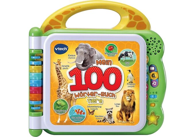 V-Tech Mein 100-Wörter-Buch Tiere