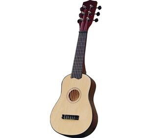 Boogie Bee BGB Holzgitarre mit 6 Saiten, 55cm