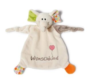 Nici Schmusetuch Elefant Wunschkind 25X2