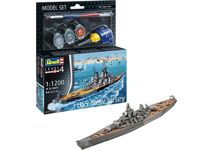 Revell Model Set USS New Jersey