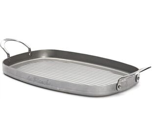 de Buyer GRILLPFANNE 2 GRIFFE MINERAL B RECHTECK. 38X26CM