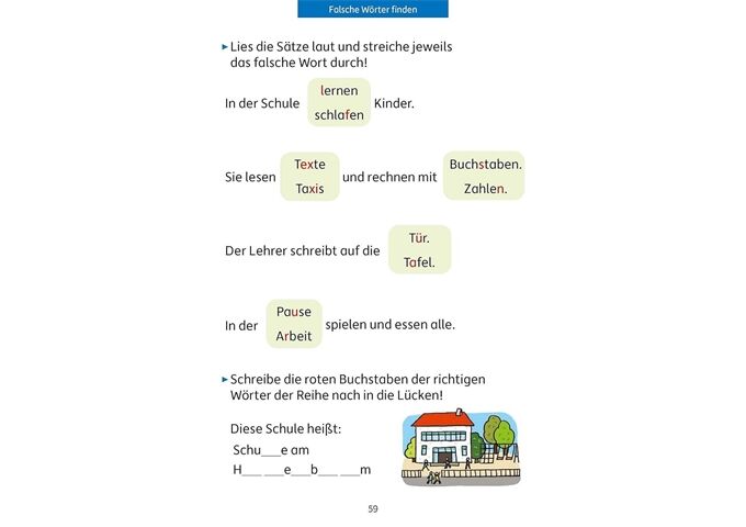 Hauschka Verlag Quer durch die 1. Klasse, Mathe und Deutsch - A5-Ü