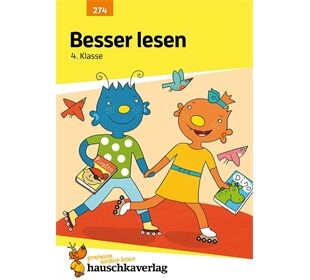 Hauschka Verlag Besser lesen 4. Klasse, A5- Heft