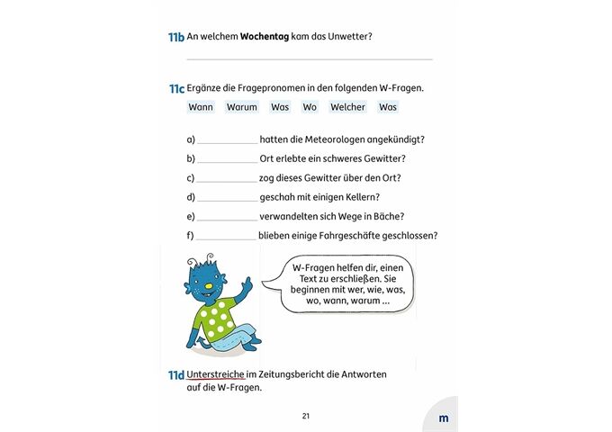 Hauschka Verlag Besser lesen 4. Klasse, A5- Heft
