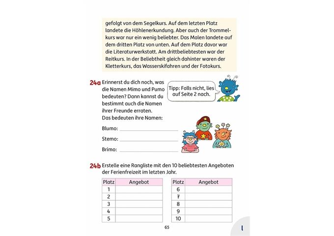 Hauschka Verlag Besser lesen 4. Klasse, A5- Heft