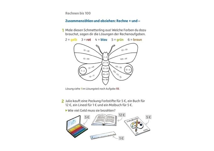 Hauschka Verlag Textaufgaben 3. Klasse, A5- Heft