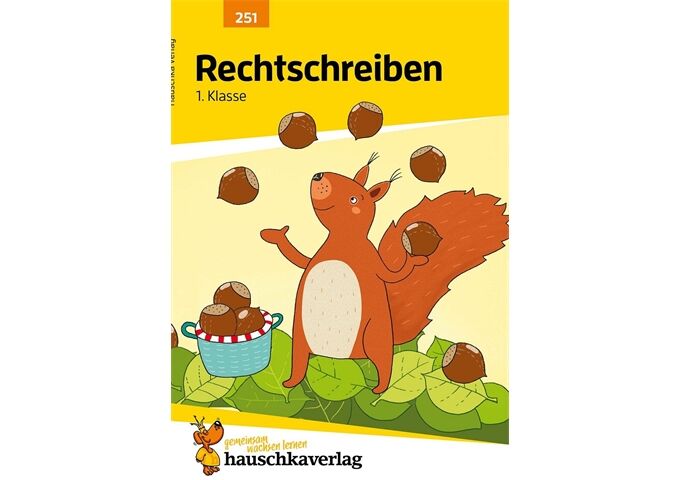 Hauschka Verlag Rechtschreiben 1. Klasse, A5- Heft