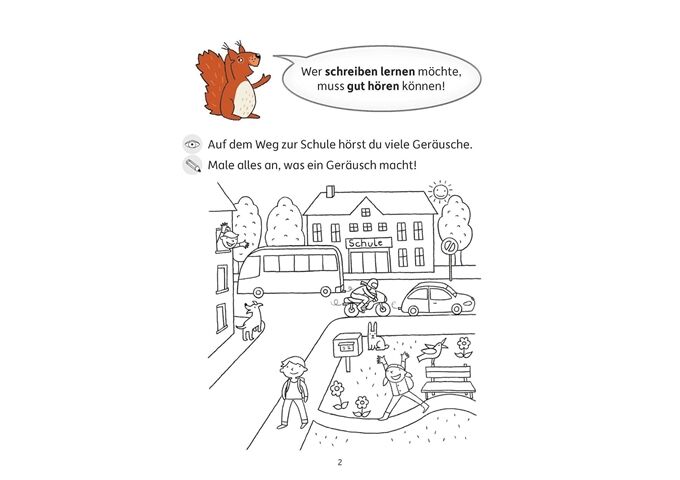 Hauschka Verlag Rechtschreiben 1. Klasse, A5- Heft