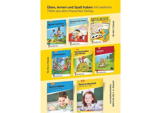 Hauschka Verlag Rechtschreiben 1. Klasse, A5- Heft