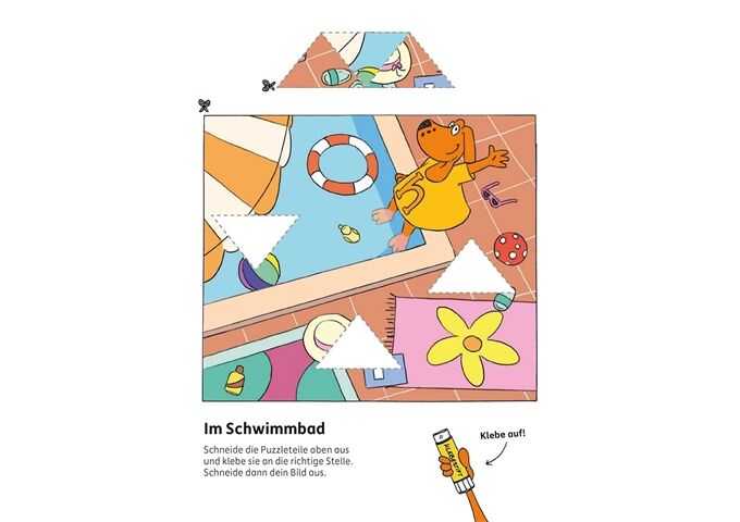Hauschka Verlag Kindergartenblock -Schneiden,kleben,basteln