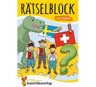 Hauschka Verlag Rätselblock ab 4 Jahre,Band 2
