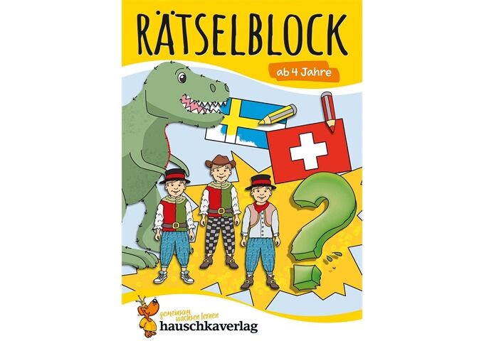 Hauschka Verlag Rätselblock ab 4 Jahre,Band 2
