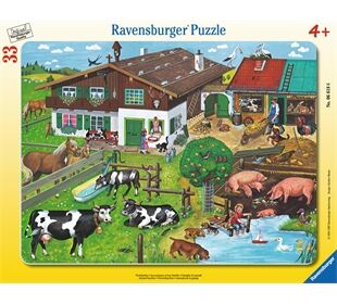 Ravensburger Pz.Tierfamilien 33T.