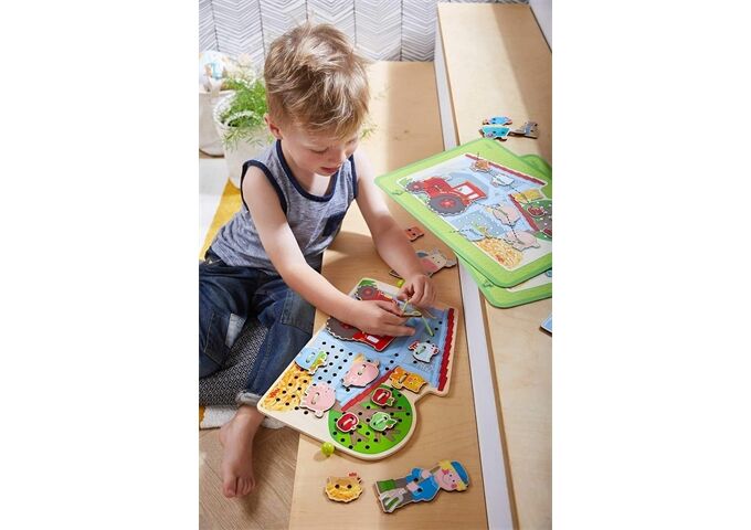 Haba Fädelspiel Bauernhof