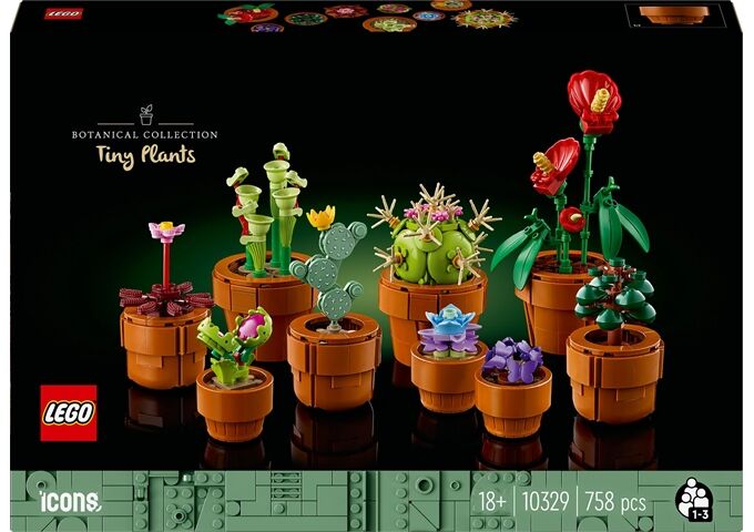 LEGO® Icons Botanicals Mini Pflanzen