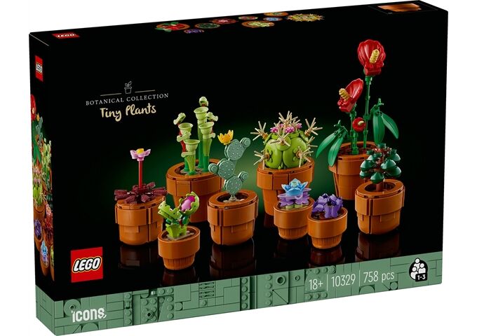 LEGO® Icons Botanicals Mini Pflanzen