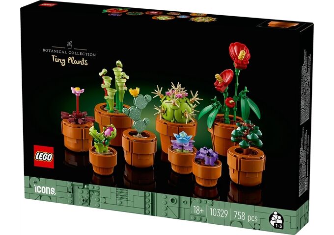 LEGO® Icons Botanicals Mini Pflanzen