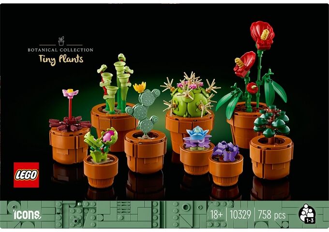 LEGO® Icons Botanicals Mini Pflanzen