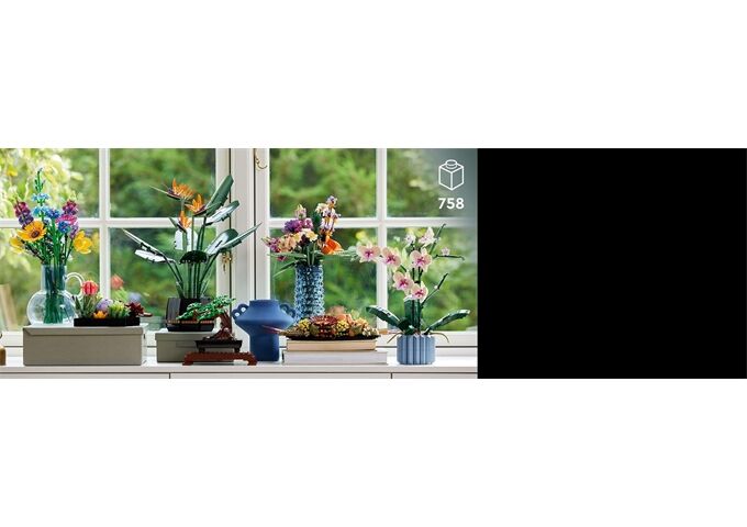 LEGO® Icons Botanicals Mini Pflanzen