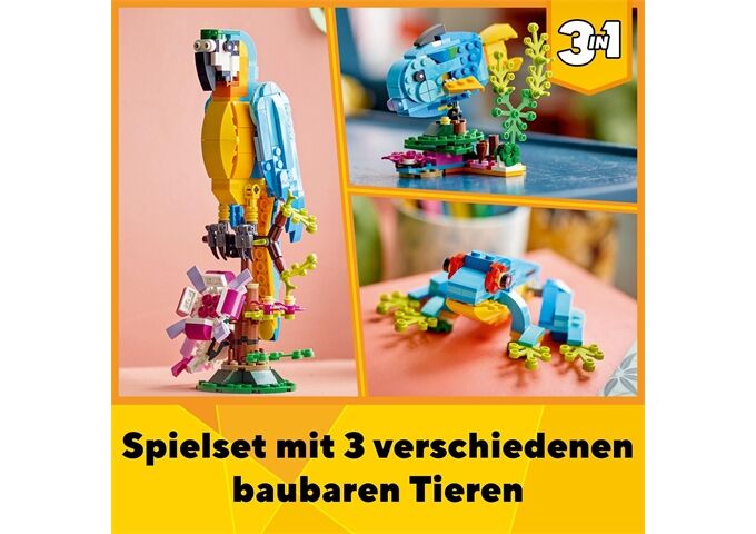 LEGO® LEGO® Creator 31136 Exotischer Papagei
