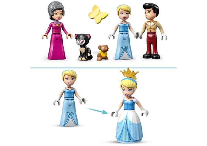 LEGO® LEGO® DISNEY PRINZESSIN 43206 Cinderellas Schloss