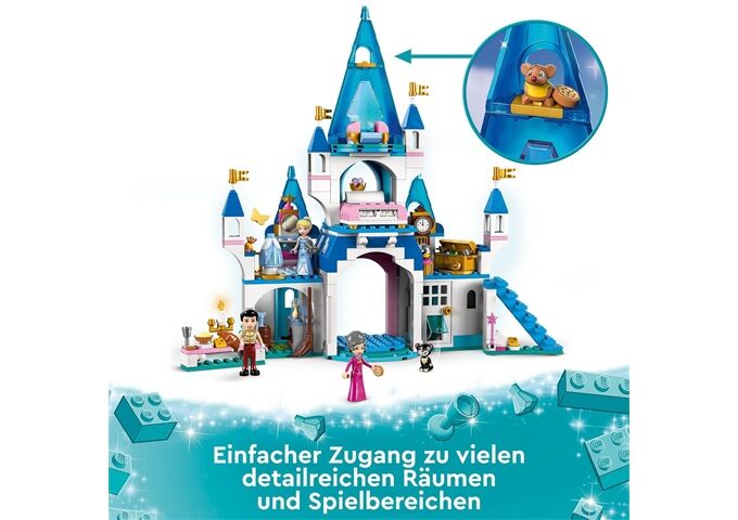 LEGO® LEGO® DISNEY PRINZESSIN 43206 Cinderellas Schloss