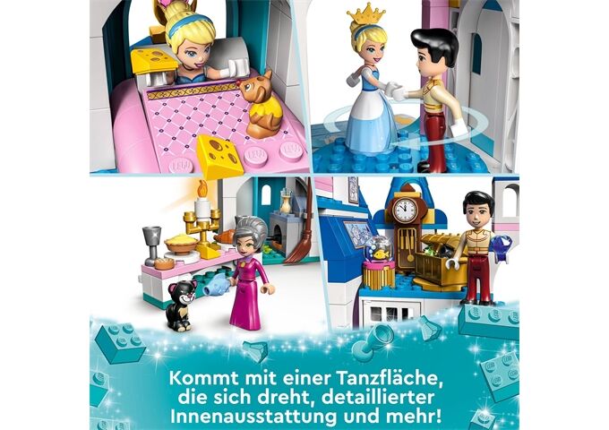 LEGO® LEGO® DISNEY PRINZESSIN 43206 Cinderellas Schloss