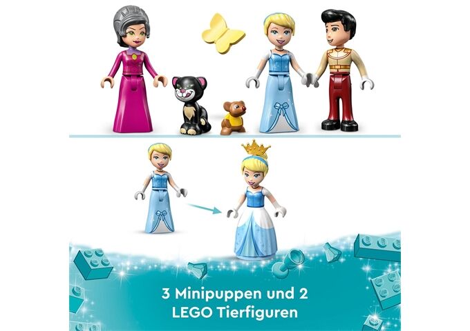 LEGO® LEGO® DISNEY PRINZESSIN 43206 Cinderellas Schloss